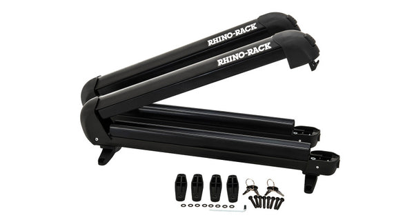 Rhino-Rack Universal Ski Carrier - Fits 2 Pairs of Skis - Black – Battle  Born Offroad