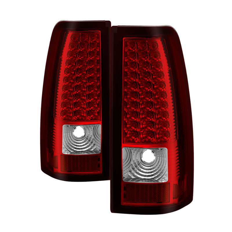 Xtune Chevy Silverado 1500/2500/3500 03-06 LED Tail Lights Red