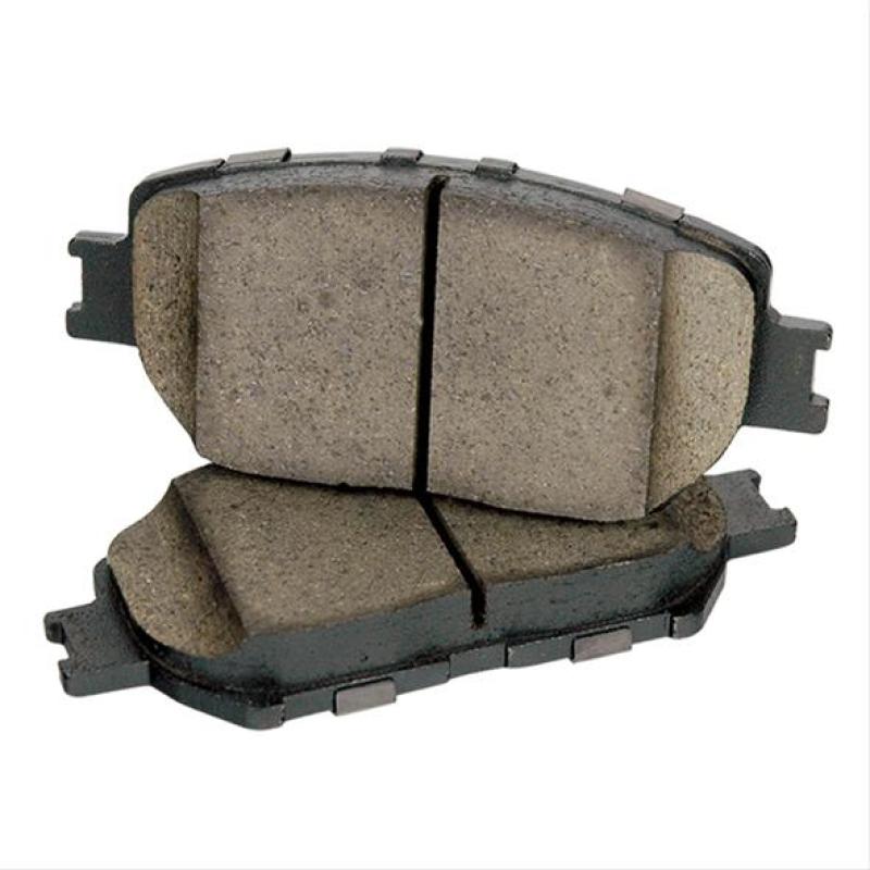 Centric Posi-Quiet Extended Wear Brake Pads w/Hardware - Front/Rear