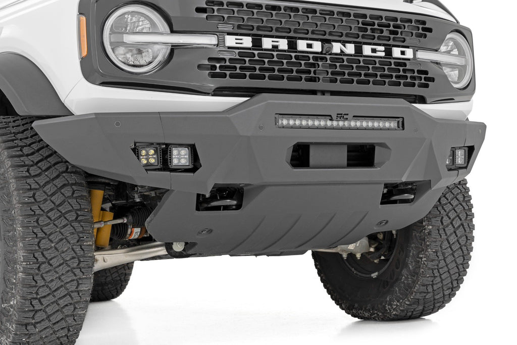 Front Bumper | Modular | Full Wings | Flood | Fog | Ford Bronco 4WD (21-24)