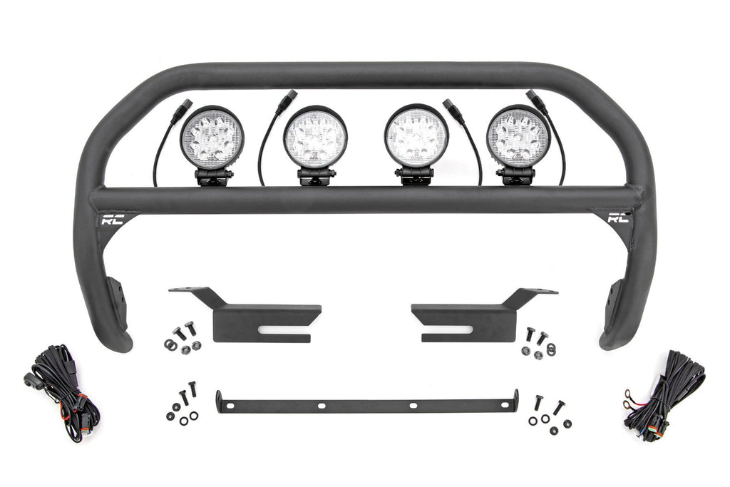 Nudge Bar | 4 Inch Round Led (x4) | Ford Bronco 4WD (2021-2024)