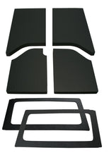 Load image into Gallery viewer, DEI 11-18 Jeep Wrangler JK 2-Door Boom Mat Complete Headliner Kit - 6 Piece - Black