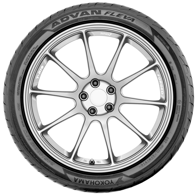 Yokohama Advan Fleva V701 Tire - 225/50R18 99W – Battle Born Offroad