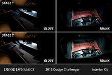 Load image into Gallery viewer, Diode Dynamics 15-23 Dodge Challenger Interior LED Kit Cool White Stage 2