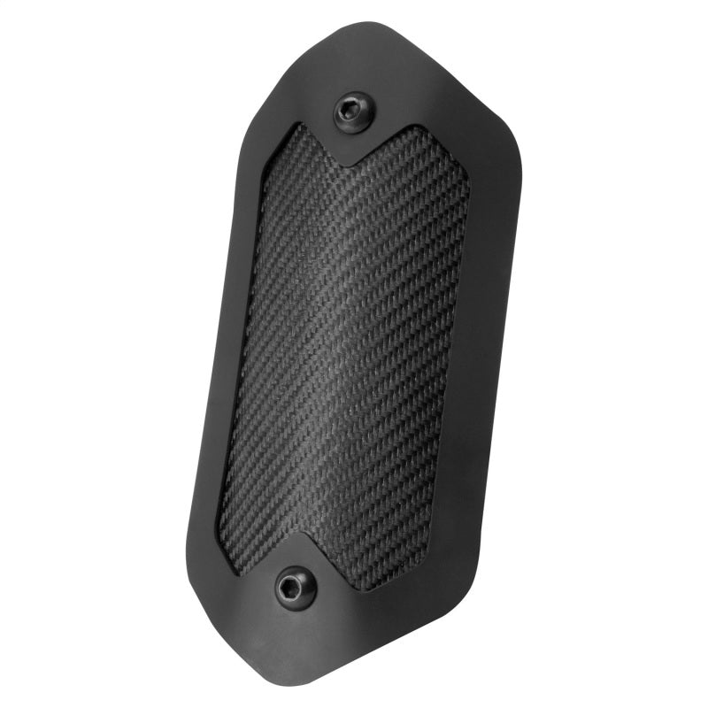 DEI Powersport Flexible Heat Shield w/Double Black Finish - 4in x 8in - Black/Onyx