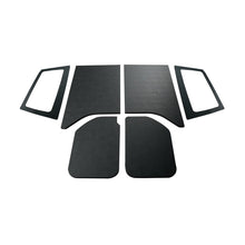 Load image into Gallery viewer, DEI 11-18 Jeep Wrangler JK 2-Door Boom Mat Complete Headliner Kit - 6 Piece - Black Leather Look
