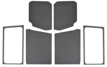 Load image into Gallery viewer, DEI 18-23 Jeep Wrangler JL 2-Door Boom Mat Complete Headliner Kit - 7 Piece - Gray Leather Look