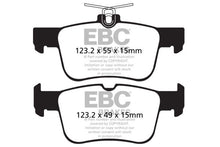 Load image into Gallery viewer, EBC 13+ Ford Fusion 1.6 Turbo Ultimax2 Rear Brake Pads