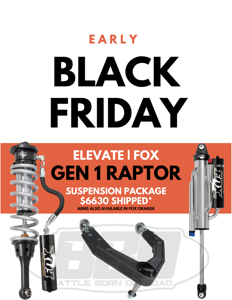2010-2014 Ford Raptor FOX Black Friday Package!