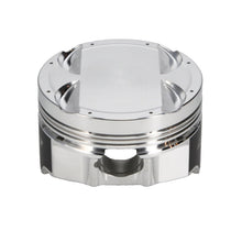 Load image into Gallery viewer, Manley Mitsubishi 4B11 86mm Bore 9.0:1 CR -5cc Dish Turbo Tuff Piston Set w/ Rings