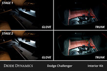 Load image into Gallery viewer, Diode Dynamics 09-14 Dodge Challenger Interior LED Kit Cool White Stage 1