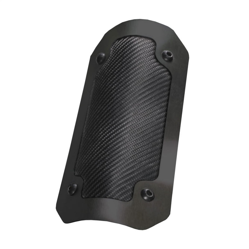 DEI Powersport Flexible Heat Shield w/Double Black Finish - 4in x 8in - Black/Onyx