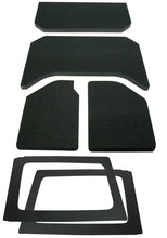 Load image into Gallery viewer, DEI 11-18 Jeep Wrangler JK 4-Door Boom Mat Complete Headliner Kit - 6 Piece - Black