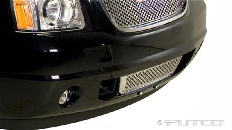Putco 07-14 GMC Yukon XL Bumper Grille Punch Stainless Steel Grilles