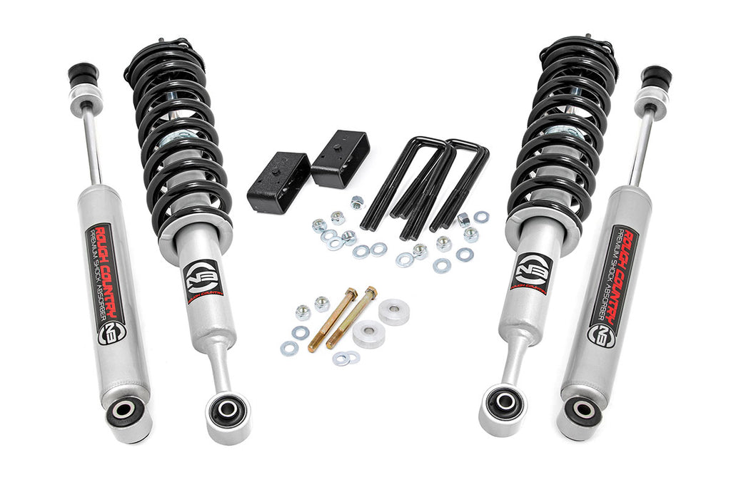 Rough Country 3 Inch Lift Kit Toyota Tacoma 6-Lug (2005-2023)