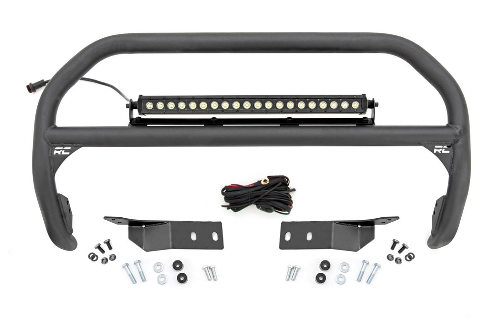 Nudge Bar | 20 Inch BLK DRL Single Row LED | Toyota Tundra 2WD/4WD (07-21)