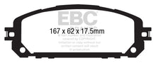 Load image into Gallery viewer, EBC 13+ Jeep Cherokee 3.2 Ultimax2 Front Brake Pads