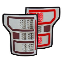 Load image into Gallery viewer, ANZO 18-19 Ford F-150 LED Taillights Chrome