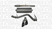 Load image into Gallery viewer, Corsa 14 GMC Sierra/Chevy Silv 1500 Crew Cab/Std. Bed 5.3L V8 Black Sport Single Side CB Exhaust