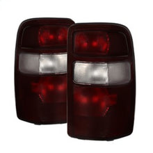 Load image into Gallery viewer, Xtune GMC Yukon 00-06 OEM Style Tail Lights w/ Black Rim Red Smoked ALT-JH-CSUB00-OE-RSM