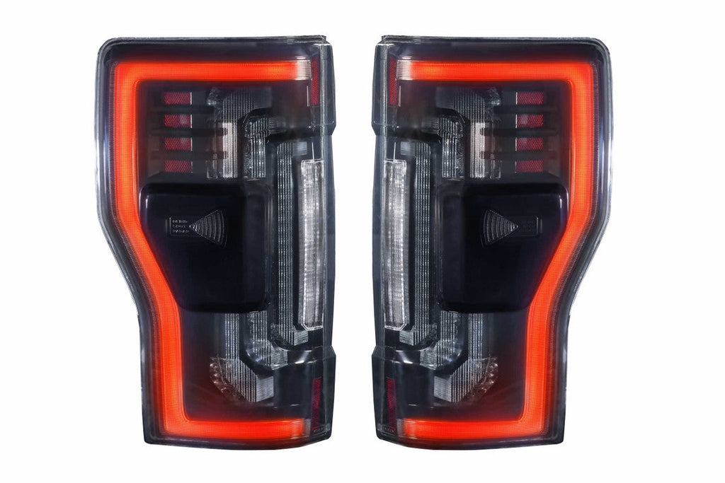 Morimoto XB LED Tails: Ford Super Duty (17-22) (Pair / BLIS / Smoked)