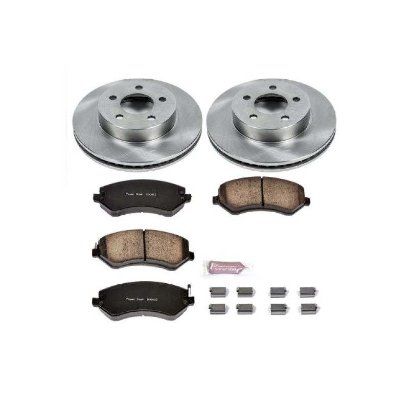 Power Stop 02-07 Jeep Liberty Front Autospecialty Brake Kit