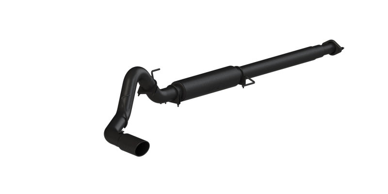 MBRP 2015 Ford F-150 2.7L / 3.5L EcoBoost 4in Cat Back Single Side Black Exhaust System