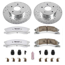 Load image into Gallery viewer, Power Stop 99-04 Jeep Grand Cherokee Front Z26 Street Warrior Brake Kit