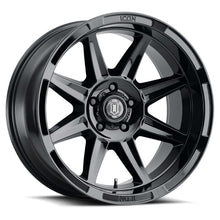Load image into Gallery viewer, ICON Bandit 20x10 6x135 -24mm 4.5in BS 87.10mm Bore Gloss Black Wheel