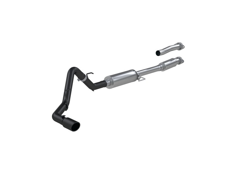 MBRP 2021+ Ford F-150 2.7L/ 3.5L Ecoboost 5.0L Single Side 3in Black Coated Catback Exhaust
