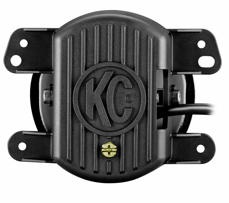 KC HiLiTES 07-09 Jeep JK 4in. Gravity G4 LED Light 10w SAE/ECE Clear Fog Beam (Pair Pack System)