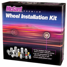 Load image into Gallery viewer, McGard 6 Lug Hex Install Kit w/Locks (Cone Seat Nut) M14X1.5 / 13/16 Hex / 1.945in. Length - Black