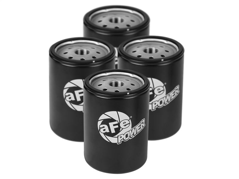 aFe ProGuard D2 Fluid Filters Oil for 01-17 GM Diesel Trucks V8-6.6L (4 Pack)