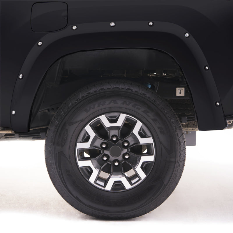 EGR 11-15 Ford Super Duty Bolt-On Look Color Match Fender Flares - Set - Carbon Black