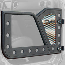 Load image into Gallery viewer, DV8 Offroad Jeep 18+ Wrangler JL / 20+ Gladiator JT Front Rock Doors w/ Perforated Aluminum Mesh