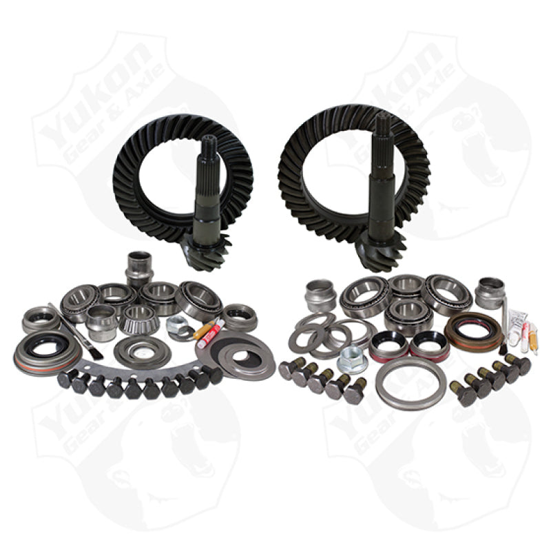 Yukon Gear & Install Kit Package For Jeep JK (Non-Rubicon) in a 4.56 Ratio