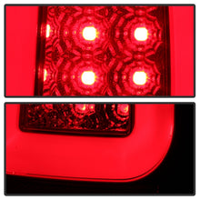 Load image into Gallery viewer, Spyder 08-16 Ford Super Duty F-250 V3 Light Bar LED Tail Lights - Red Clear (ALT-YD-FS07V3-LBLED-RC)