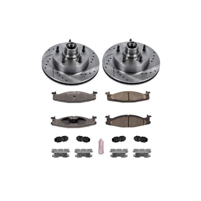 Power Stop 94-01 Ford E-150 Front Z36 Truck & Tow Brake Kit
