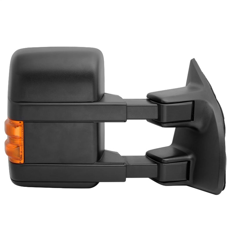 Xtune Ford Superduty 99-14 Manual Extendable Manual Adjust Mirror Amber- Right MIR-FDSD08S-MA-AM-R