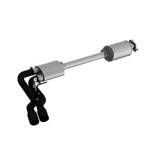 Load image into Gallery viewer, MBRP 15-20 Ford F150 Pre-Axle 4in OD Tips Dual Outlet 3in Black Coated Cat Back Exhaust
