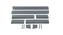 Load image into Gallery viewer, Putco 07-13 GMC Sierra Extended Cab 6.5ft Short Box - 6in - 12pcs Black Platinum Rocker Panels