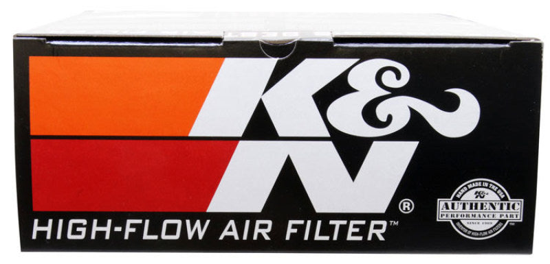 K&N Universal Custom Air Filter - Oval - Red - 8.813 L x 6.188in W x 2.25in H