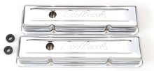 Load image into Gallery viewer, Edelbrock Valve Cover Signature Series Chevrolet 1959-1986 262-400 CI V8 Low Chrome