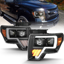 Load image into Gallery viewer, ANZO 2009-2014 Ford F-150 Projector Light Bar G4 H.L. Black Amber