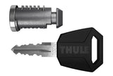 Thule One-Key System 8-Pack (Includes 8 Locks/1 Key) - Silver