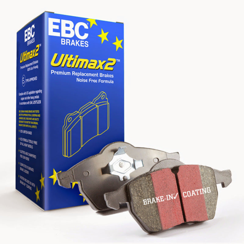 EBC 12 Ford F250 (inc Super Duty) 6.2 (2WD) Ultimax2 Front Brake Pads