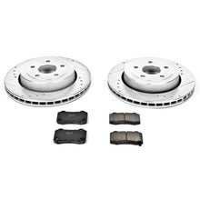 Load image into Gallery viewer, Power Stop 06-10 Jeep Grand Cherokee Rear Z23 Evolution Sport Brake Kit