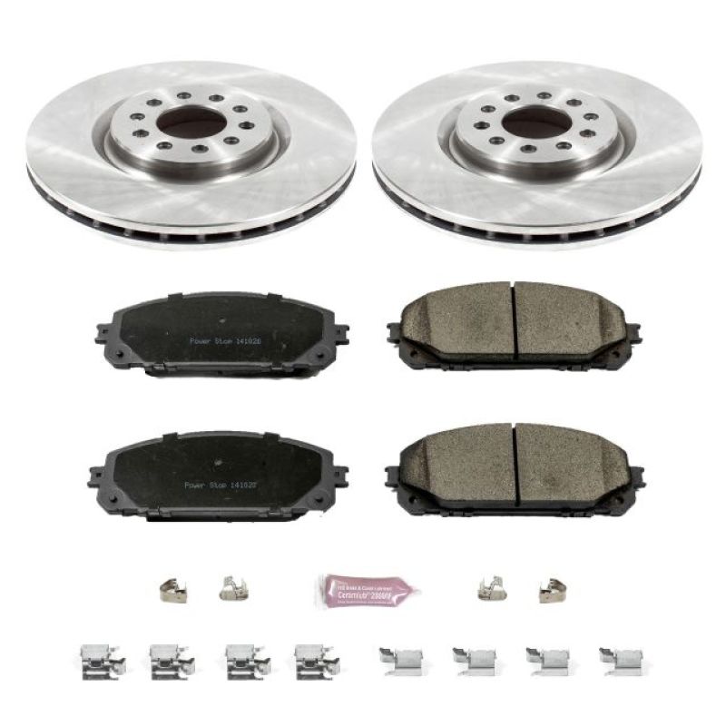 Power Stop 14-16 Jeep Cherokee Front Autospecialty Brake Kit