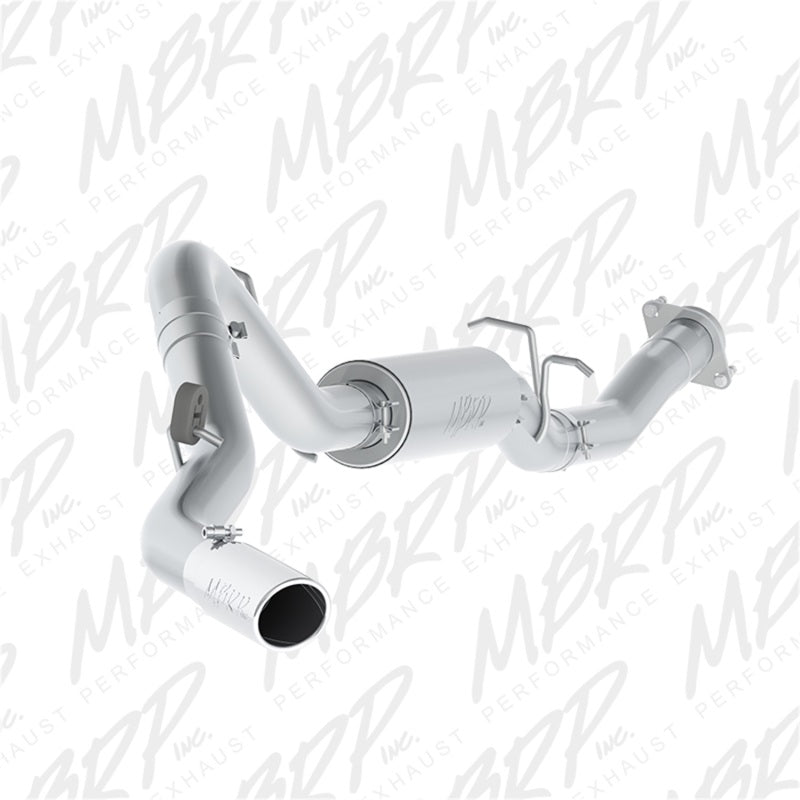 MBRP 07-10 Chevy/GMC 2500HD PU 6.0L V8 3.5in Single Side Exit T409 Cat Back Perf Exhaust
