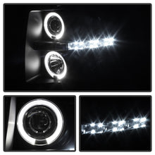 Load image into Gallery viewer, Spyder Chevy Silverado 1500/2500 07-13 Projector Headlights LED Halo LED Blk Smke PRO-YD-CS07-HL-BSM